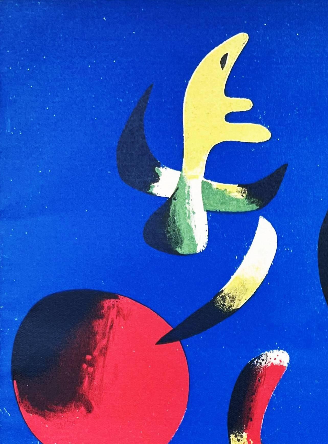 Joan Miro (1893-1983) - L'Air

Lithograph from 1937.

Dimensions of work: 35 x 26 cm

Publisher: Tériade, Paris.

The work is in Excellent condition.

Fast and secure shipment.