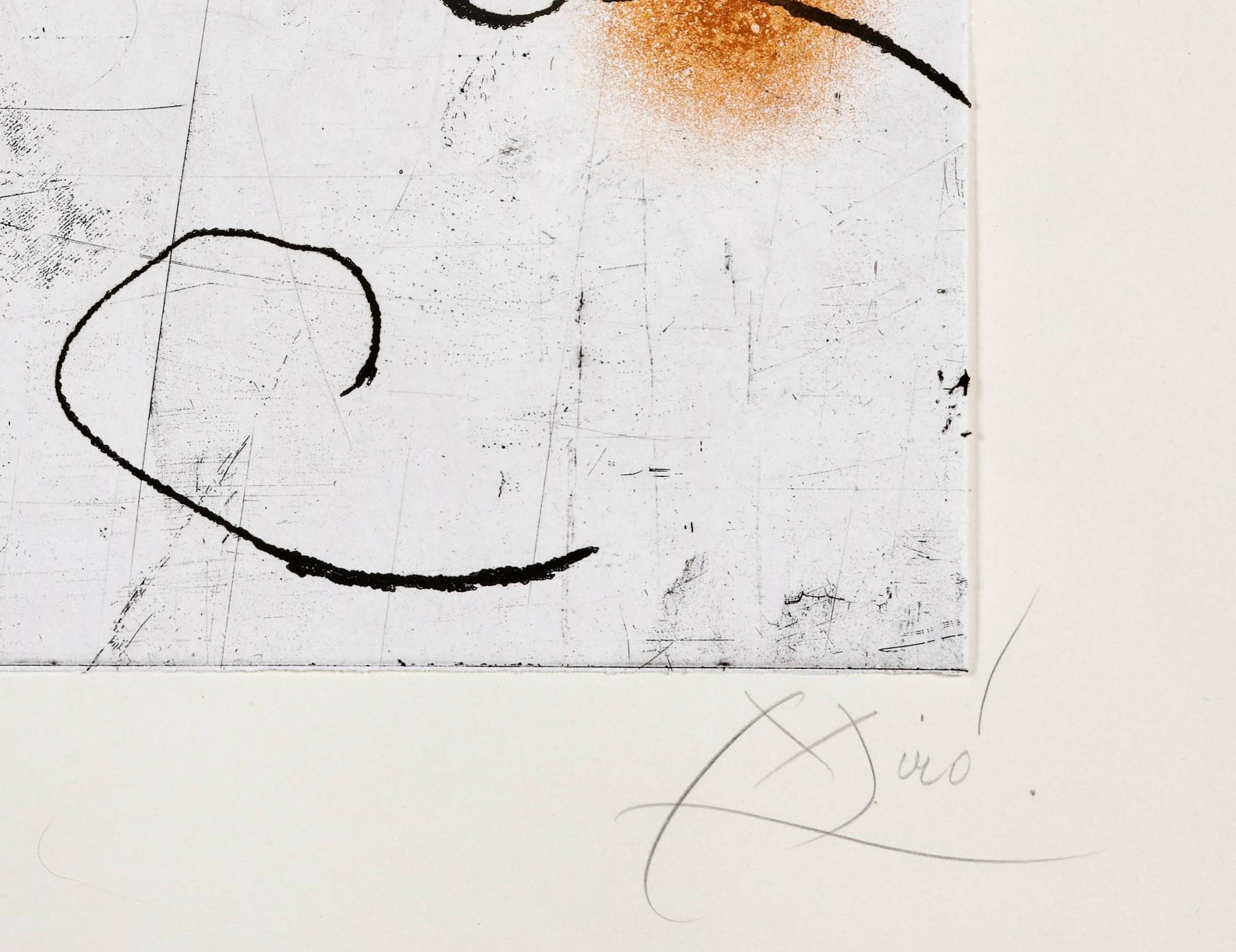 Lapidari (Lapidary) - Surrealist Print by Joan Miró