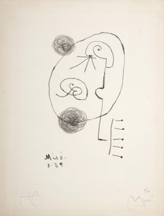 L'Arbre Des Voyageurs (The Travelers' Tree), Stone Lithograph by Joan Miro