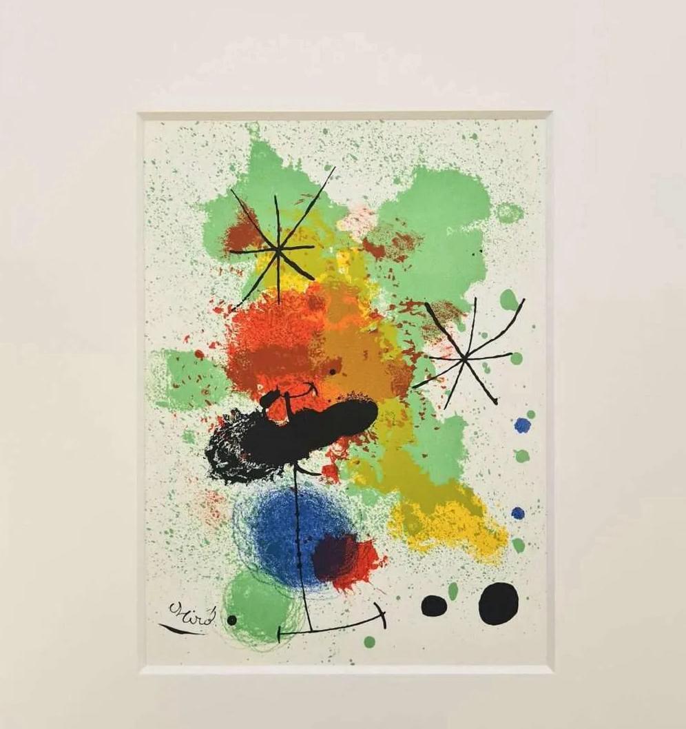 L'atelier Mourlot Lithographie de Joan Miró en vente 2