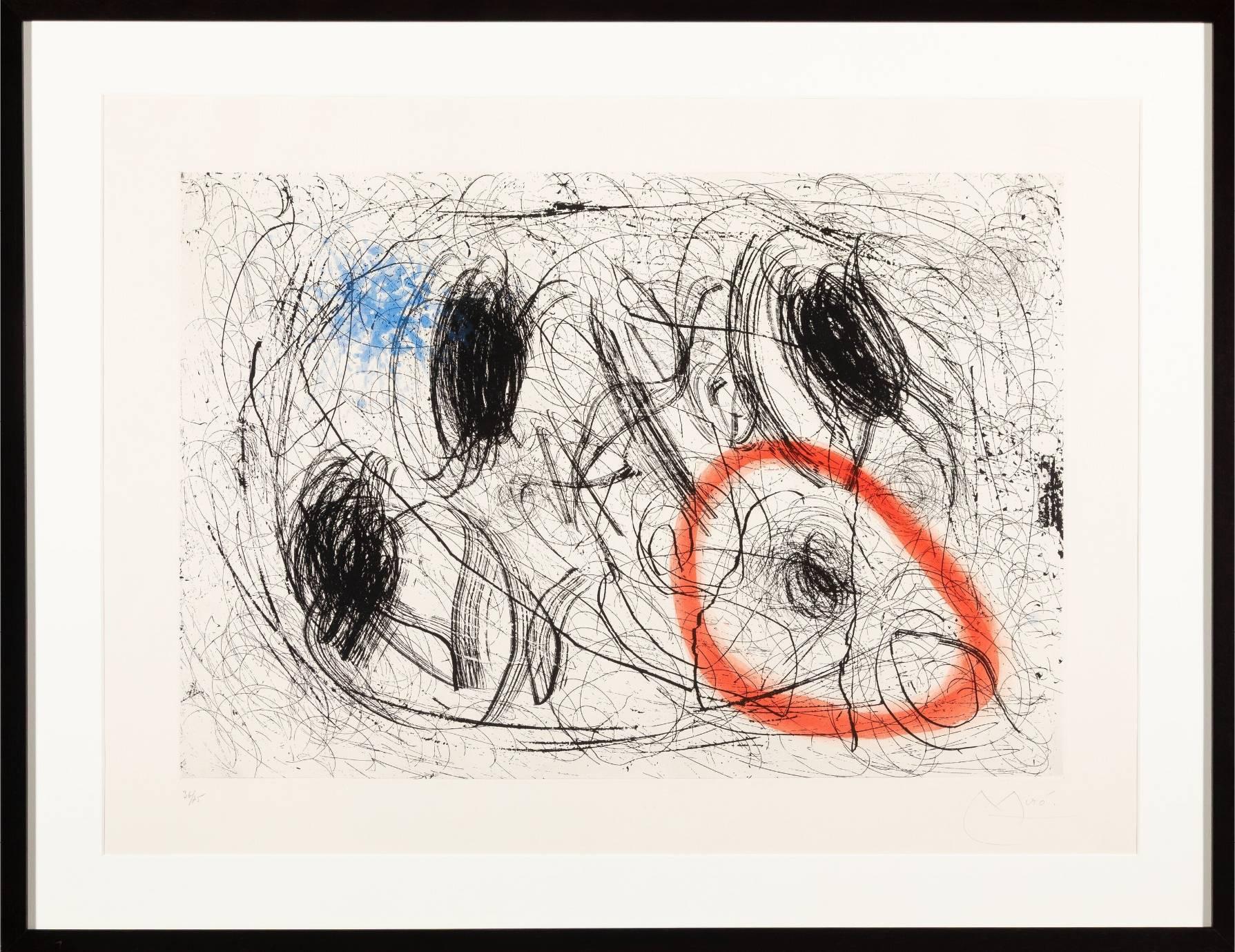 Print di Joan Miró - Le chevelure de Bérénice I (I capelli di Berenice I)