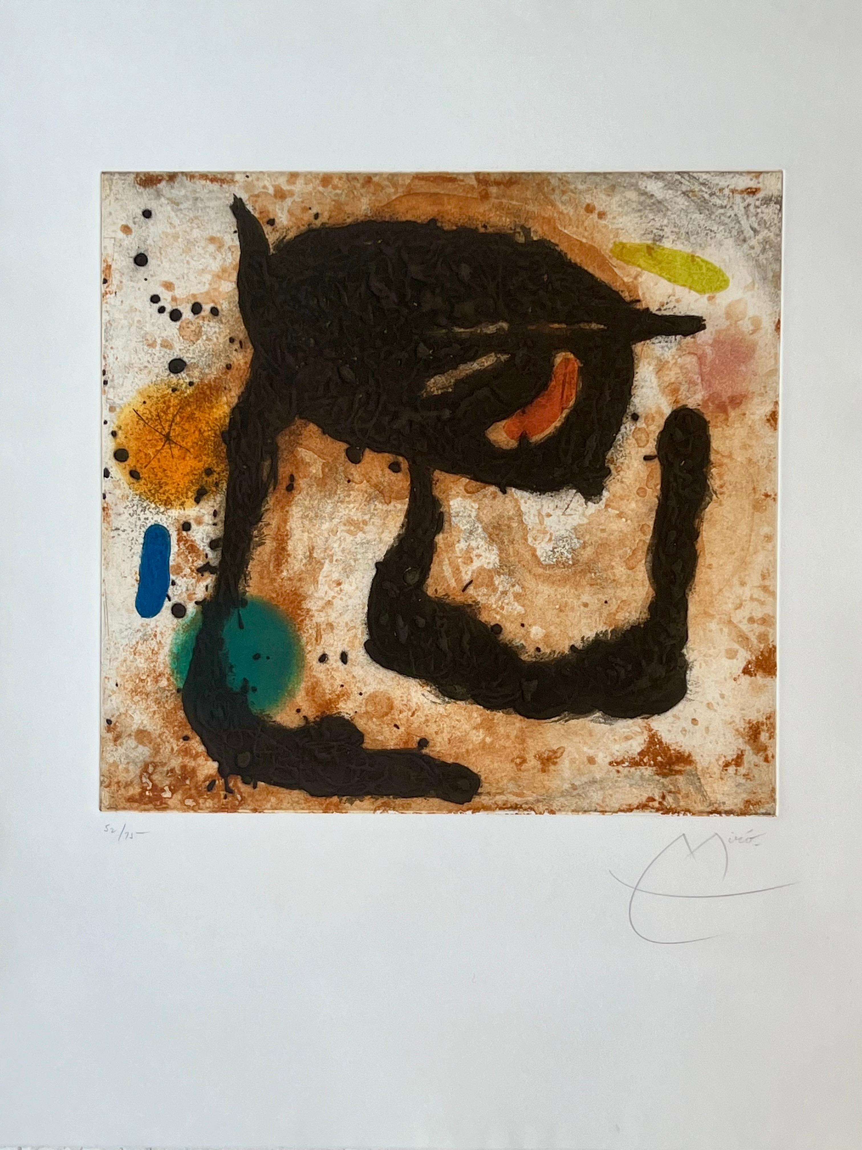 Joan Miró Abstract Print - Le Dandy