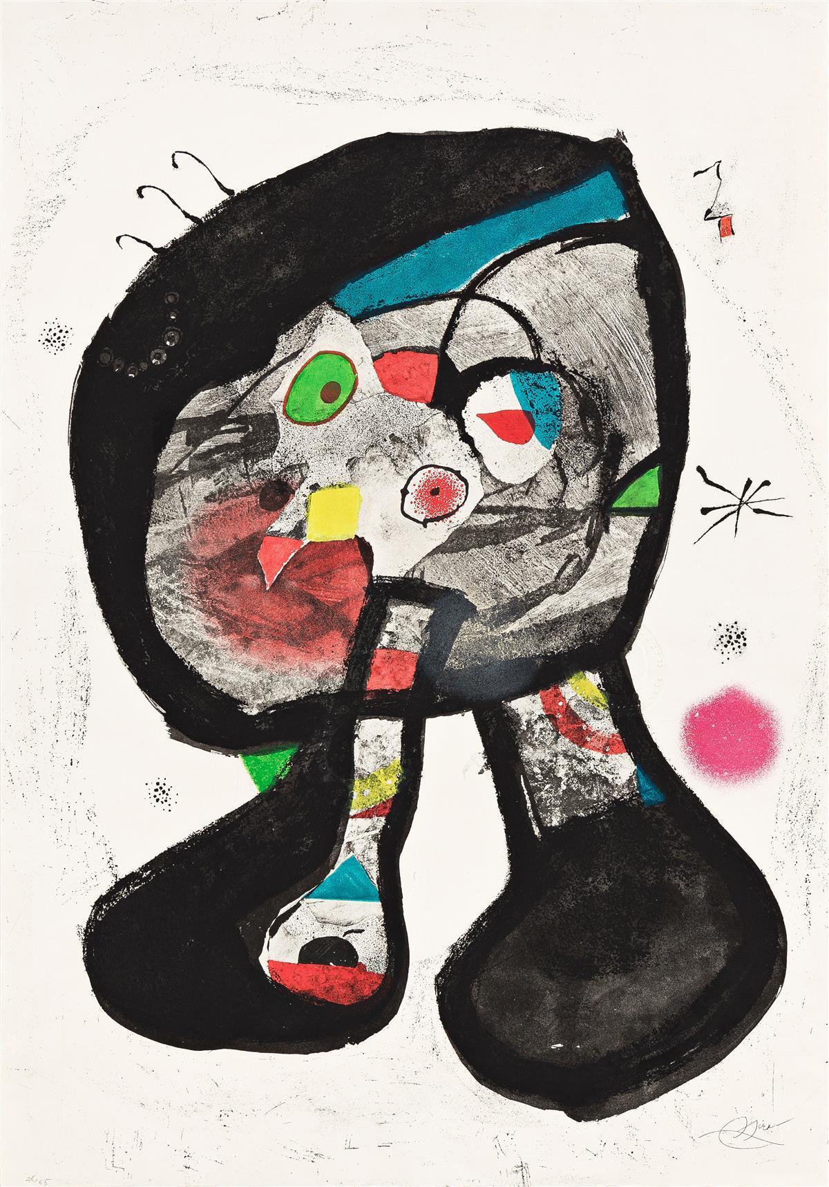 Joan Miró Print - Le Fantôme de l'Atelier