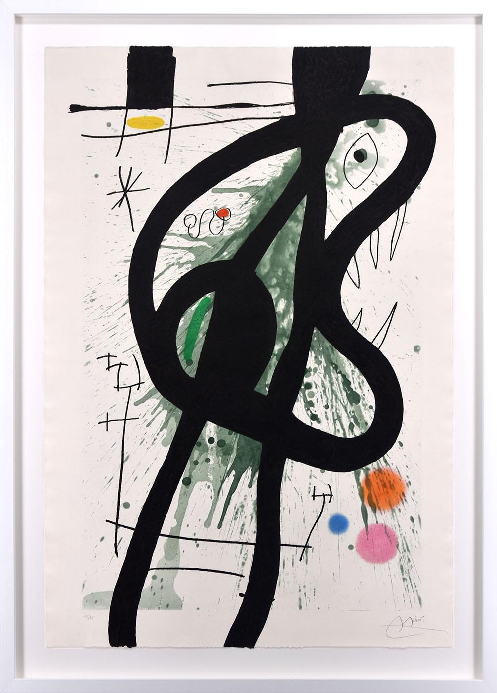 Le Grand Carnassier (The Large Carnivore) 1969 - Print by Joan Miró