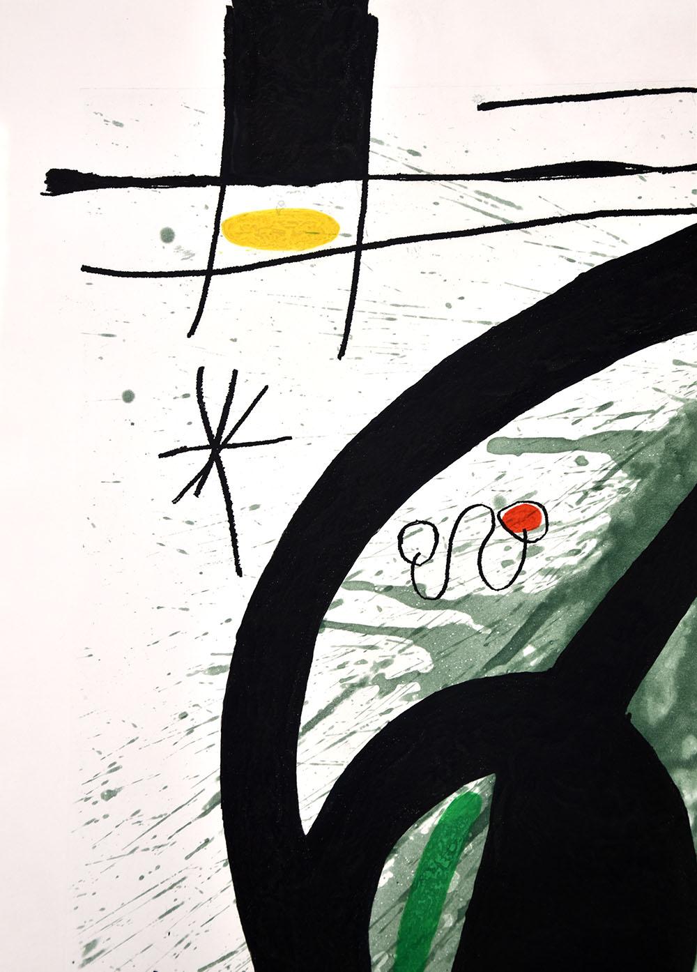 Le Grand Carnassier (The Large Carnivore) 1969 - Modern Print by Joan Miró