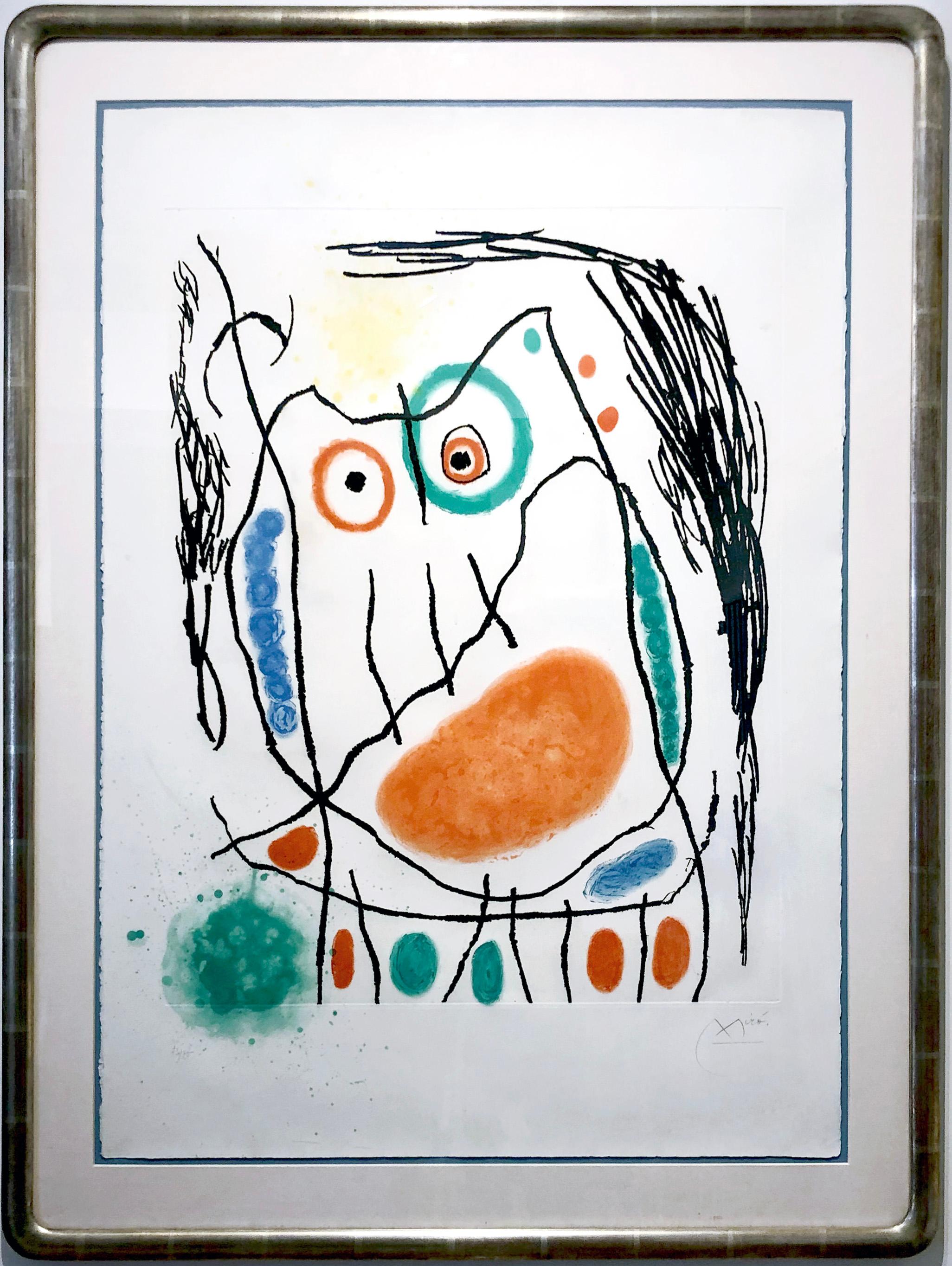 Le Grand Duc - Print by Joan Miró