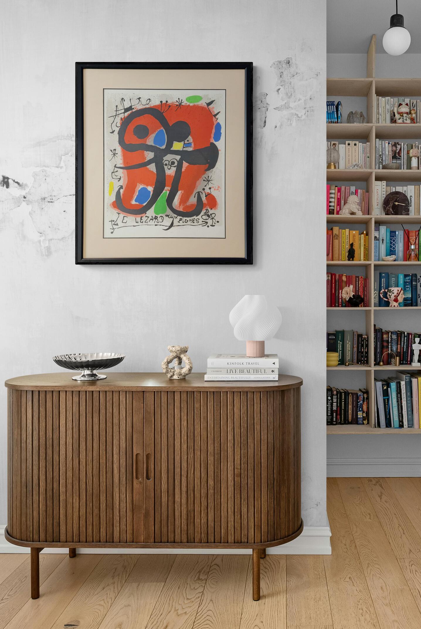 Le Lezard Aux Plumes d'Or (Abstract, Modern, Surrealism, FRAMED, ~21% OFF) - Print by Joan Miró