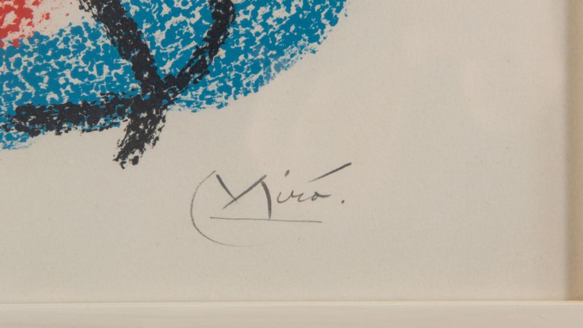 Joan Miró - Le Lezard aux plumes d’or - hand-signed lithograph on Rives - 42/50 4