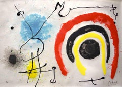 Le Lézard aux Plumes d'Or - Lithograph by Joan Miró - 1967