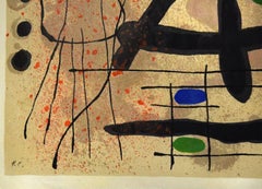 Le Lézard aux Plumes d’Or - LIthograph by Joan Mirò - 1971