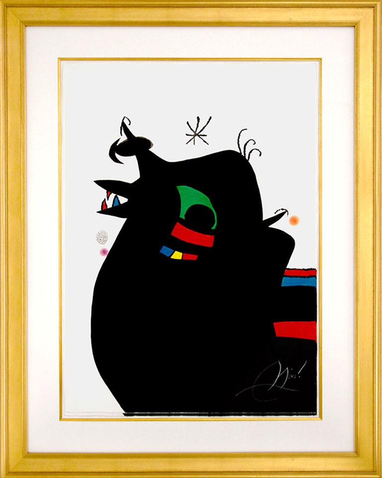 Le Marechal des Logis (The Sergeant), 1978 - Print by Joan Miró