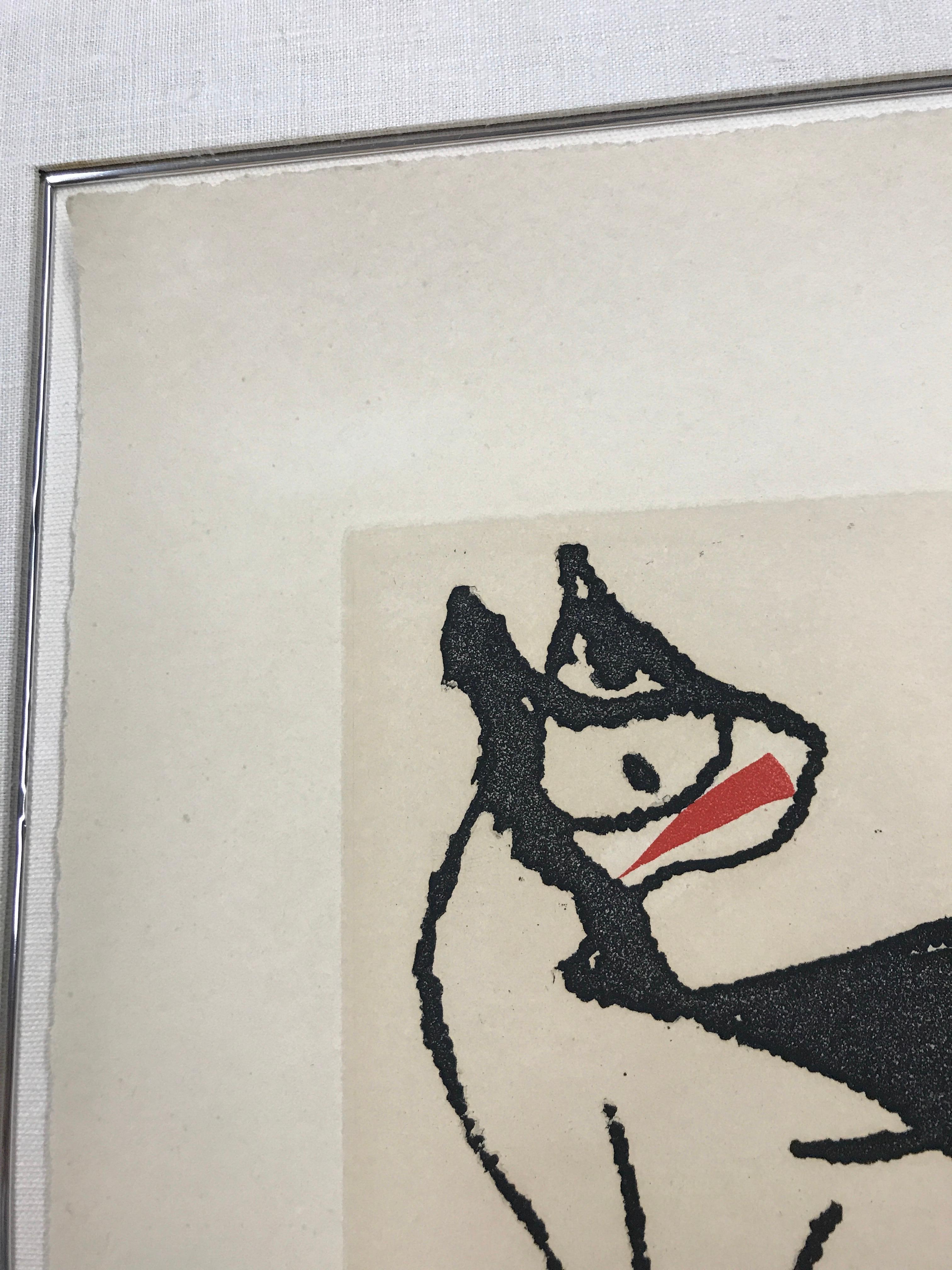 Le Marteau sans Maître - Surrealist Print by Joan Miró