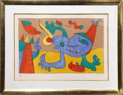 Le Massacre du Roi de Pologne, lithographie de Joan Miro