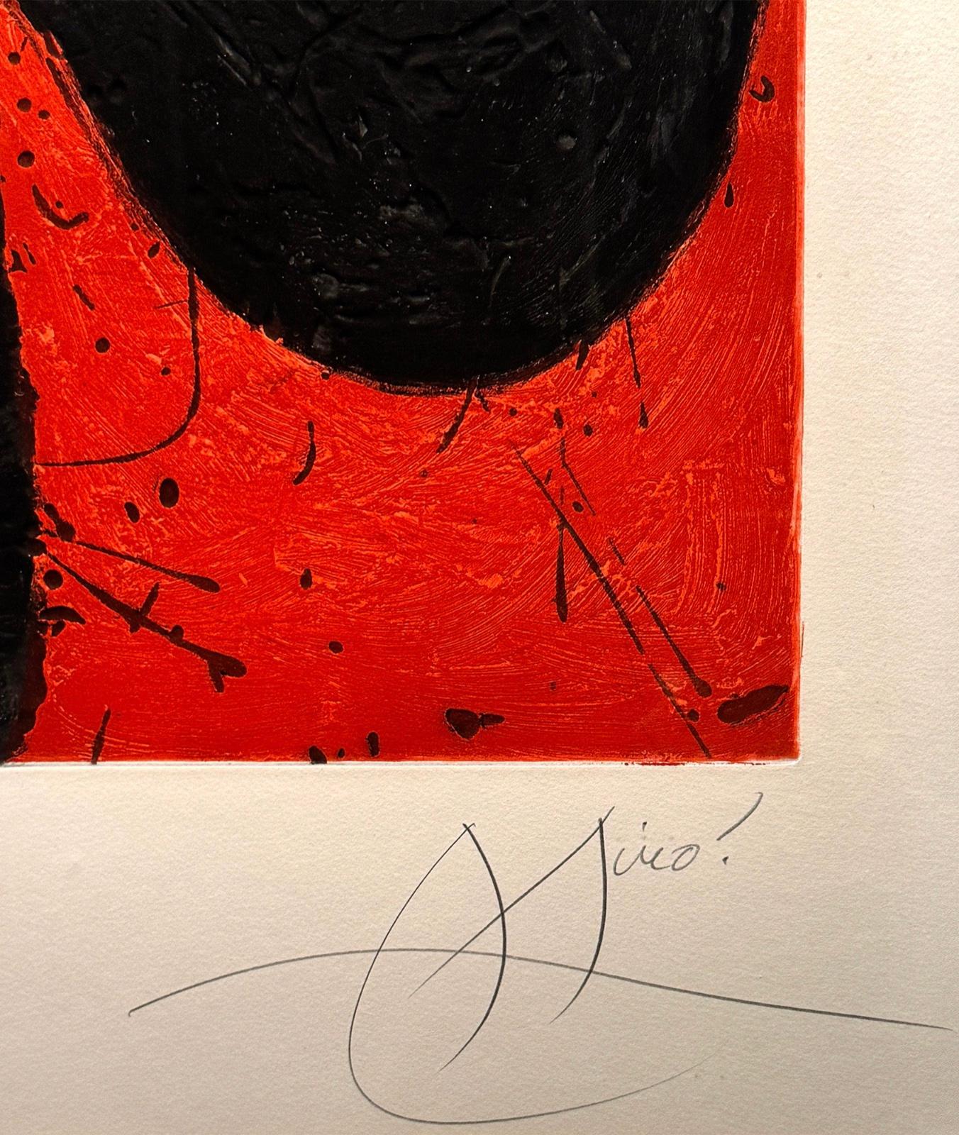 Le Matador, 1983 - Hand-Signed by Joan Miró en venta 2