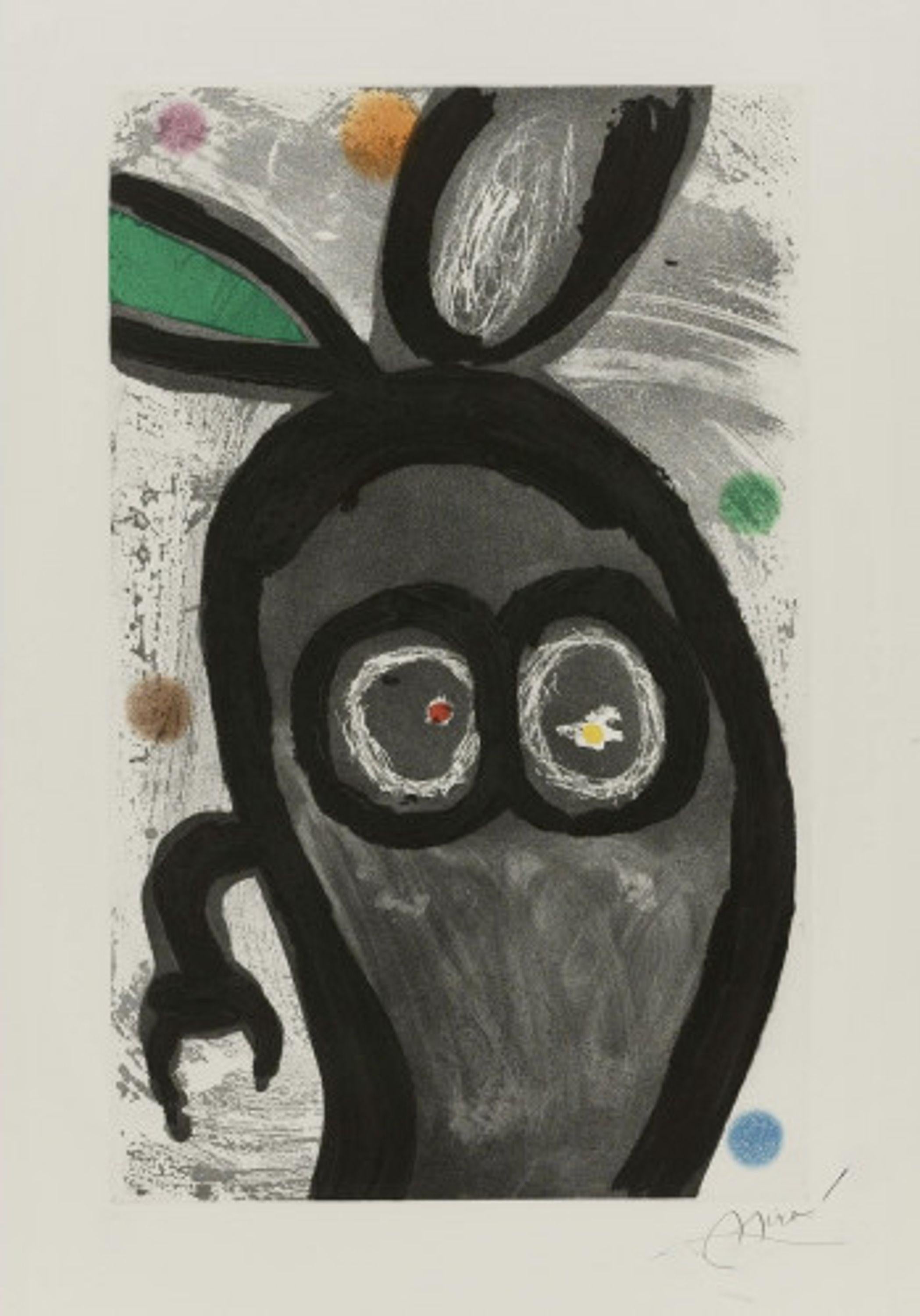 Le Roi des lapins - Print by Joan Miró