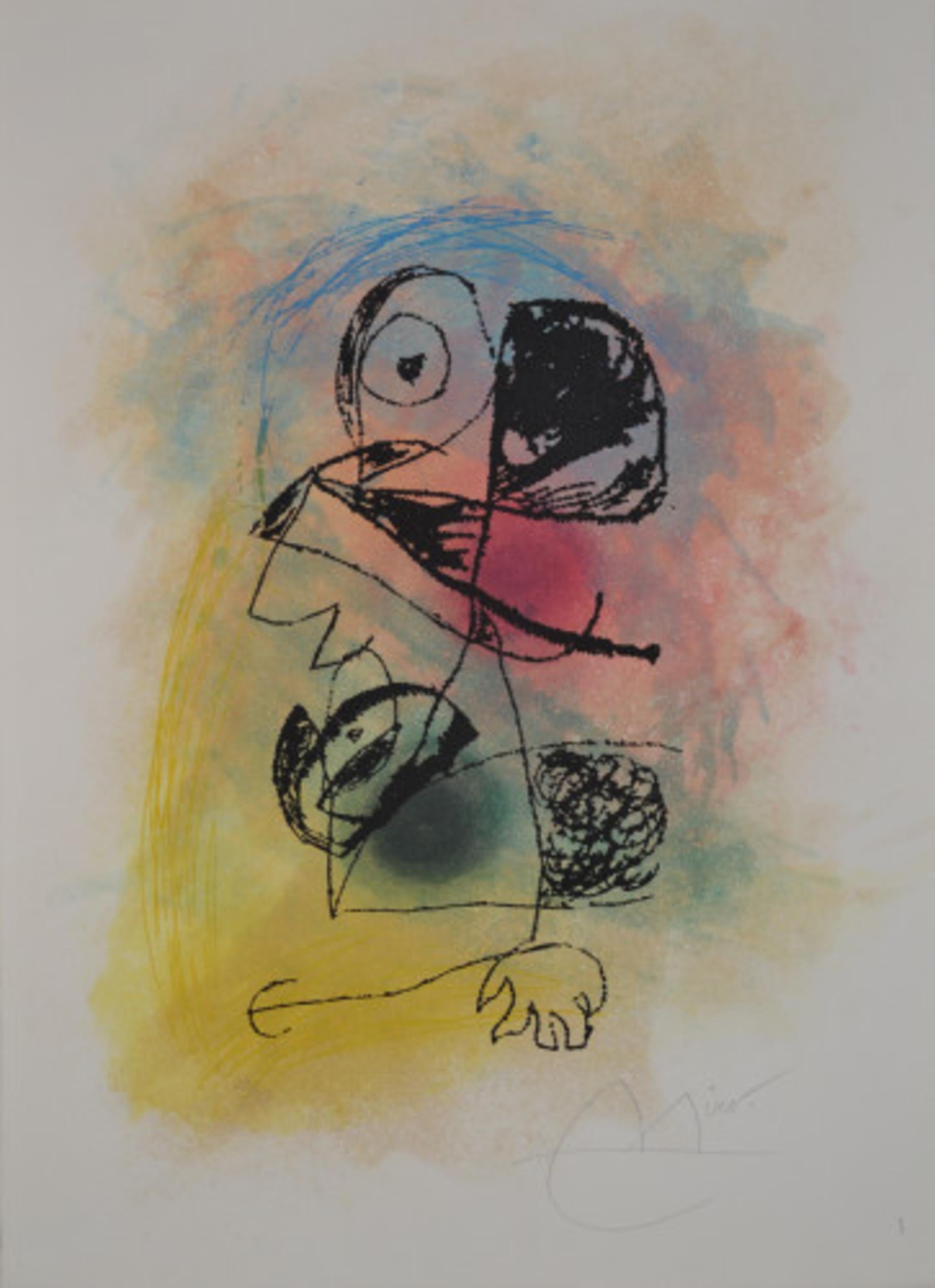 Le Souriceau - D1026 - Print by Joan Miró