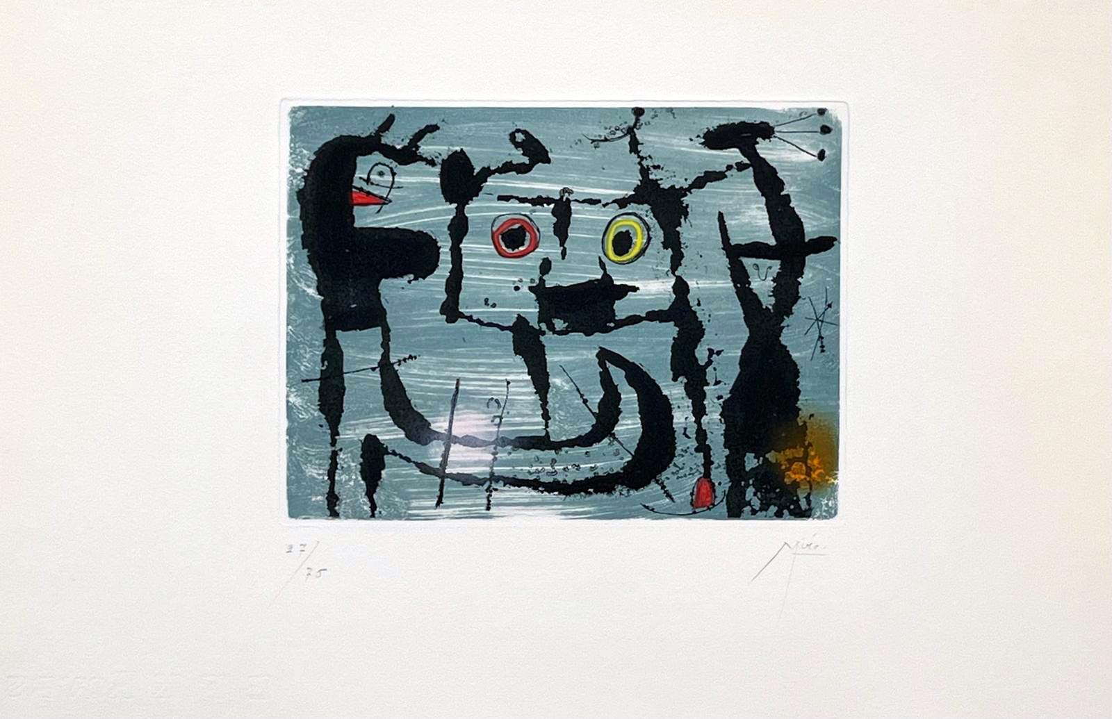 Joan Miró Abstract Print - Le Styx