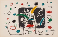 L'enfance d'Ubu: 999 by Joan Miro - Abstract 