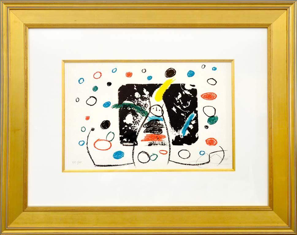 L'enfance d'Ubu (Childhood of Ubu), 1975 - Print by Joan Miró