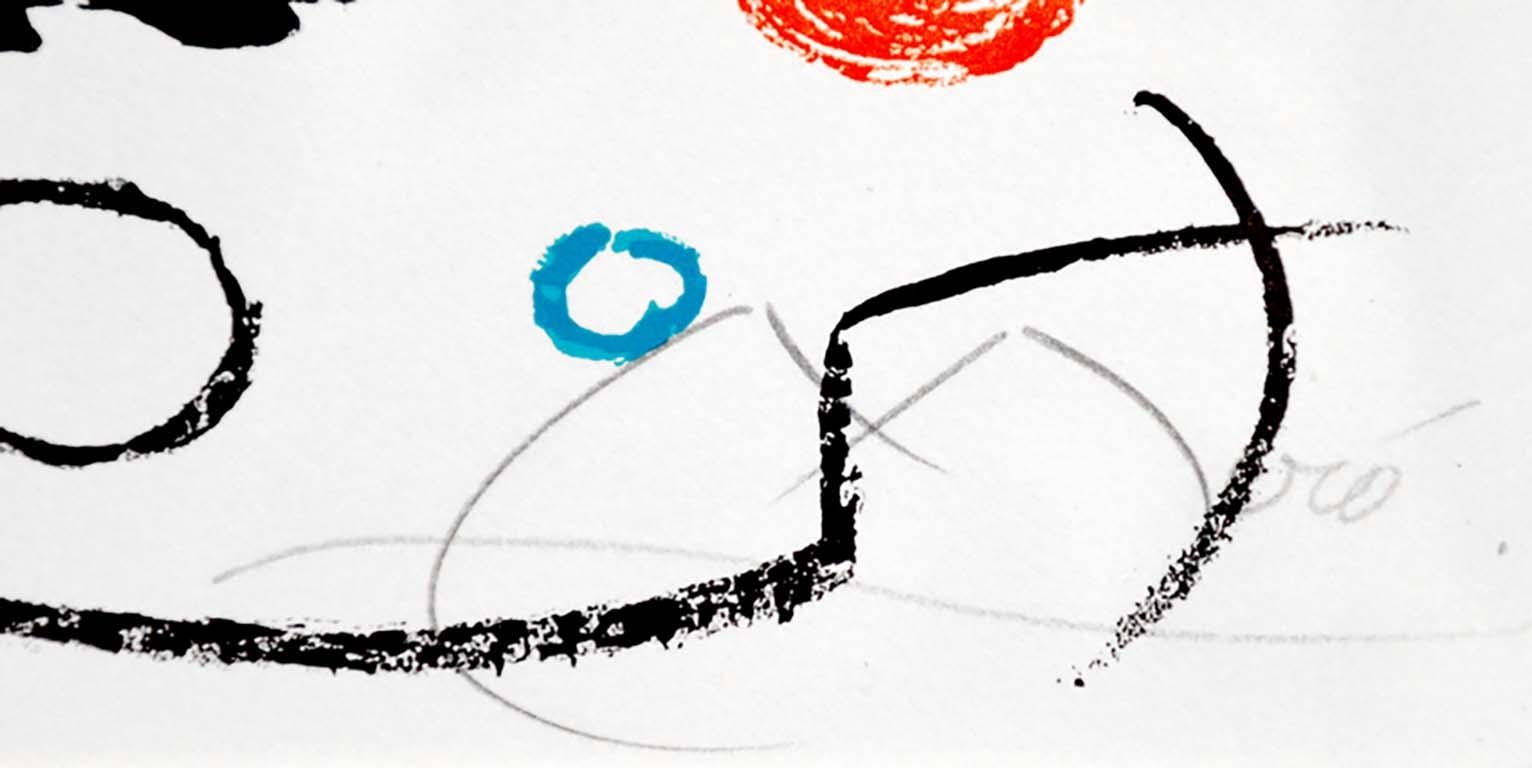 L'enfance d'Ubu (Childhood of Ubu), 1975 - Modern Print by Joan Miró
