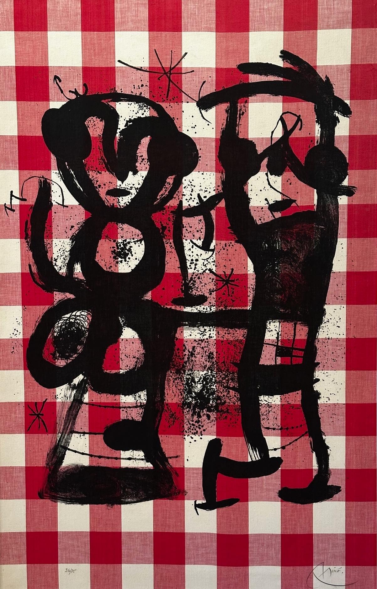 Les Campagnards (The Rustics) - Print by Joan Miró
