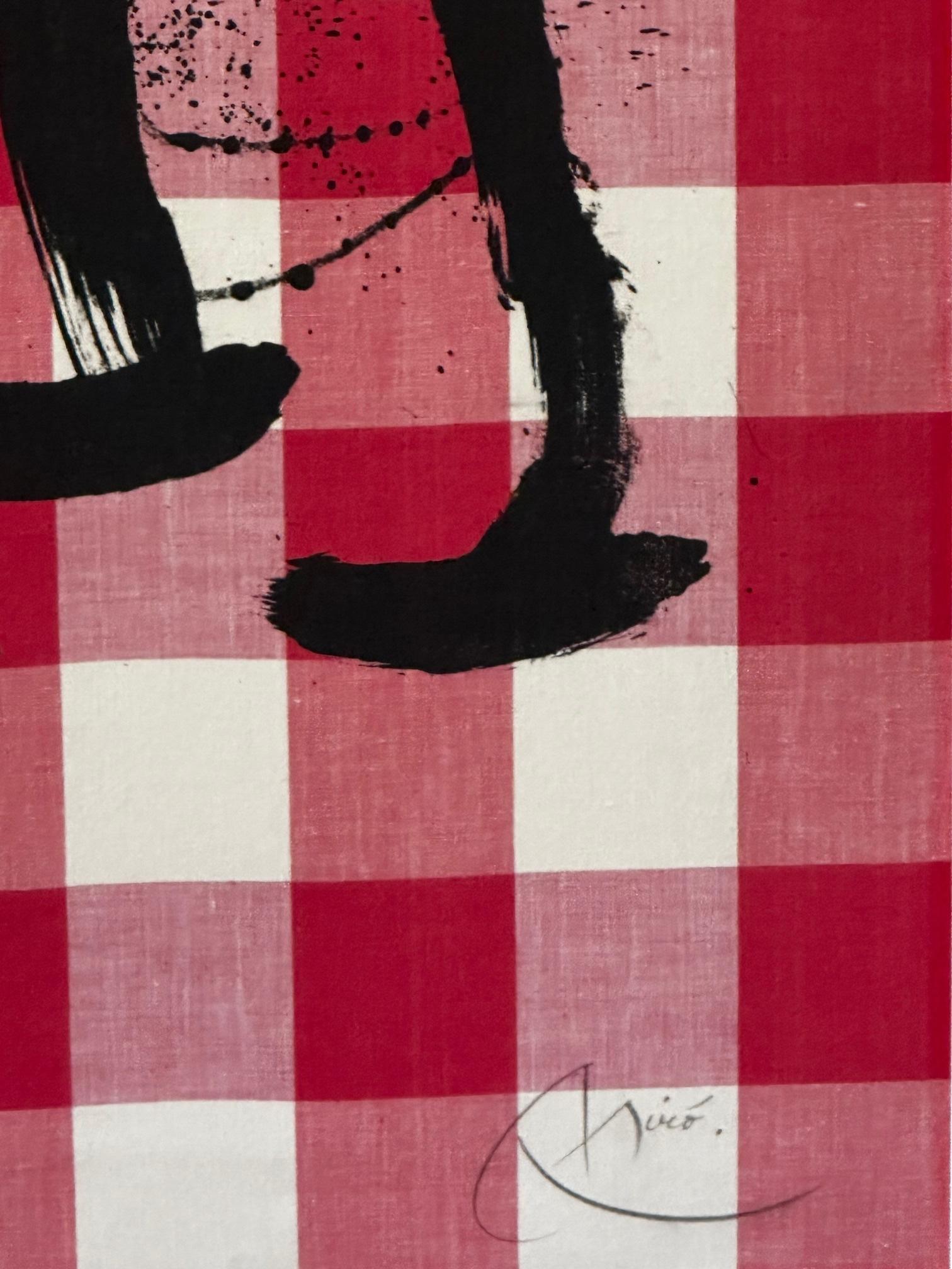 Les Campagnards (The Rustics) - Abstract Print by Joan Miró