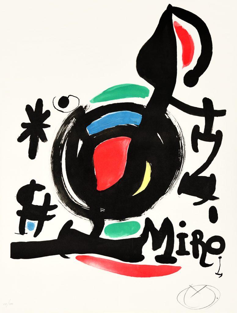 Joan Miró Figurative Print - Les Essencies de la Terra