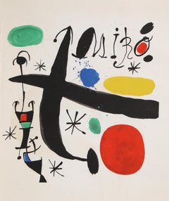 Les Essencies de la Terra, Modern Abstract Lithograph by Joan Miró 1968