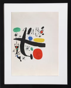 Les Essencies de la Terra, Modern Abstract Lithograph by Joan Miró 1968