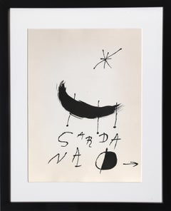 Les Essencies de la Terra, Modern Abstract Lithograph by Joan Miró 1968