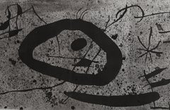 Les Essencies de la Terra, Abstract Modern Lithograph by Joan Miró 1968