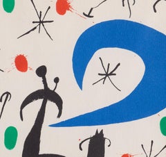 Les Essencies de la Terra I, Modern Abstract Lithograph by Joan Miró 1968