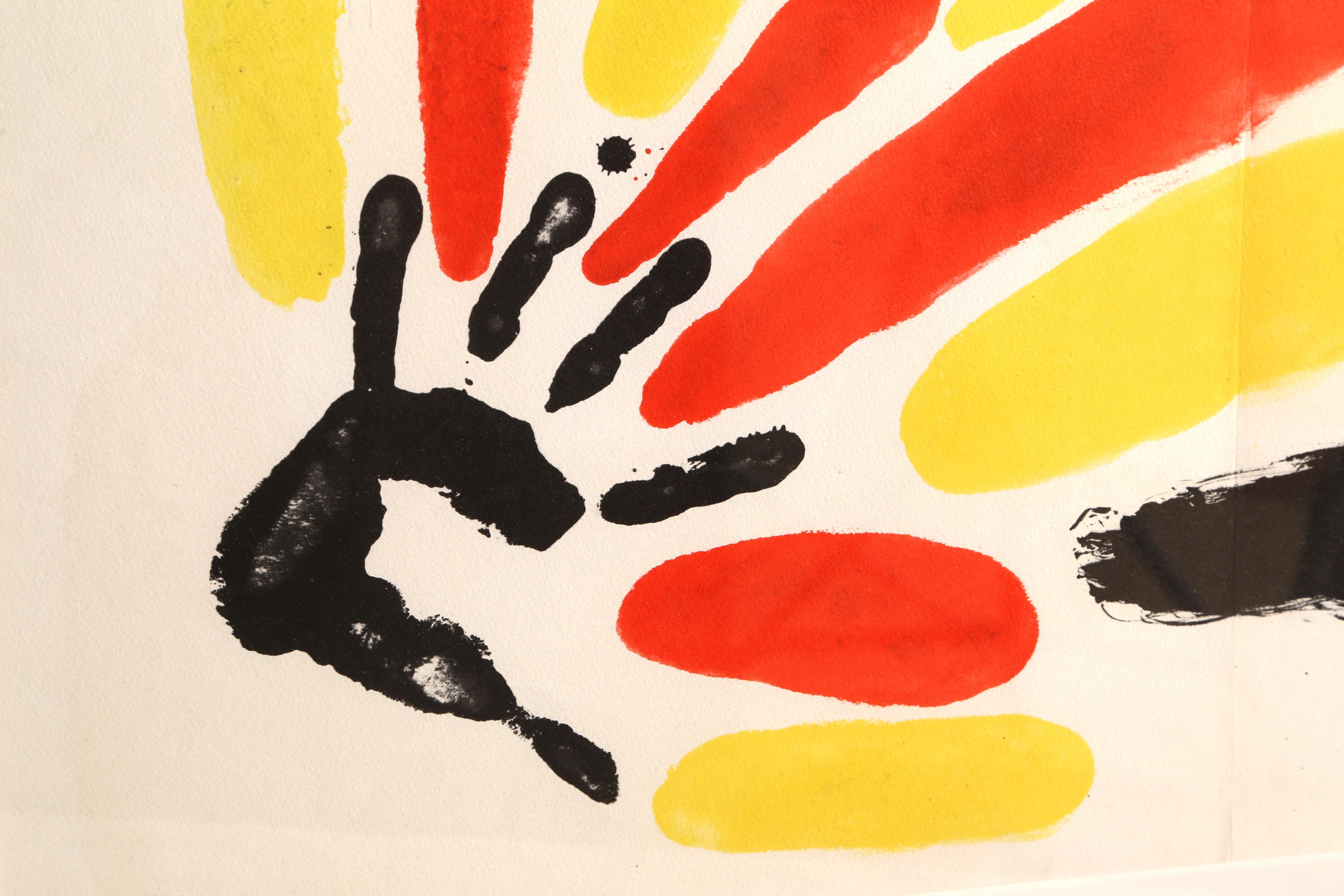 Les Essencies de la Tierra, Lithograph by Joan Miró 1968 1