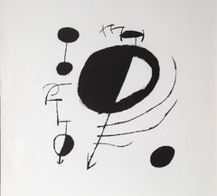 Les Essencies de la Terra, Modern Abstract Lithograph by Joan Miró 1968