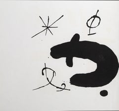 Les Essencies de la Terra, Modern Abstract Lithograph by Joan Miró 1968
