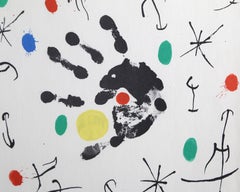 Les Essencies de la Terra, Modern Lithograph by Joan Miró 1968