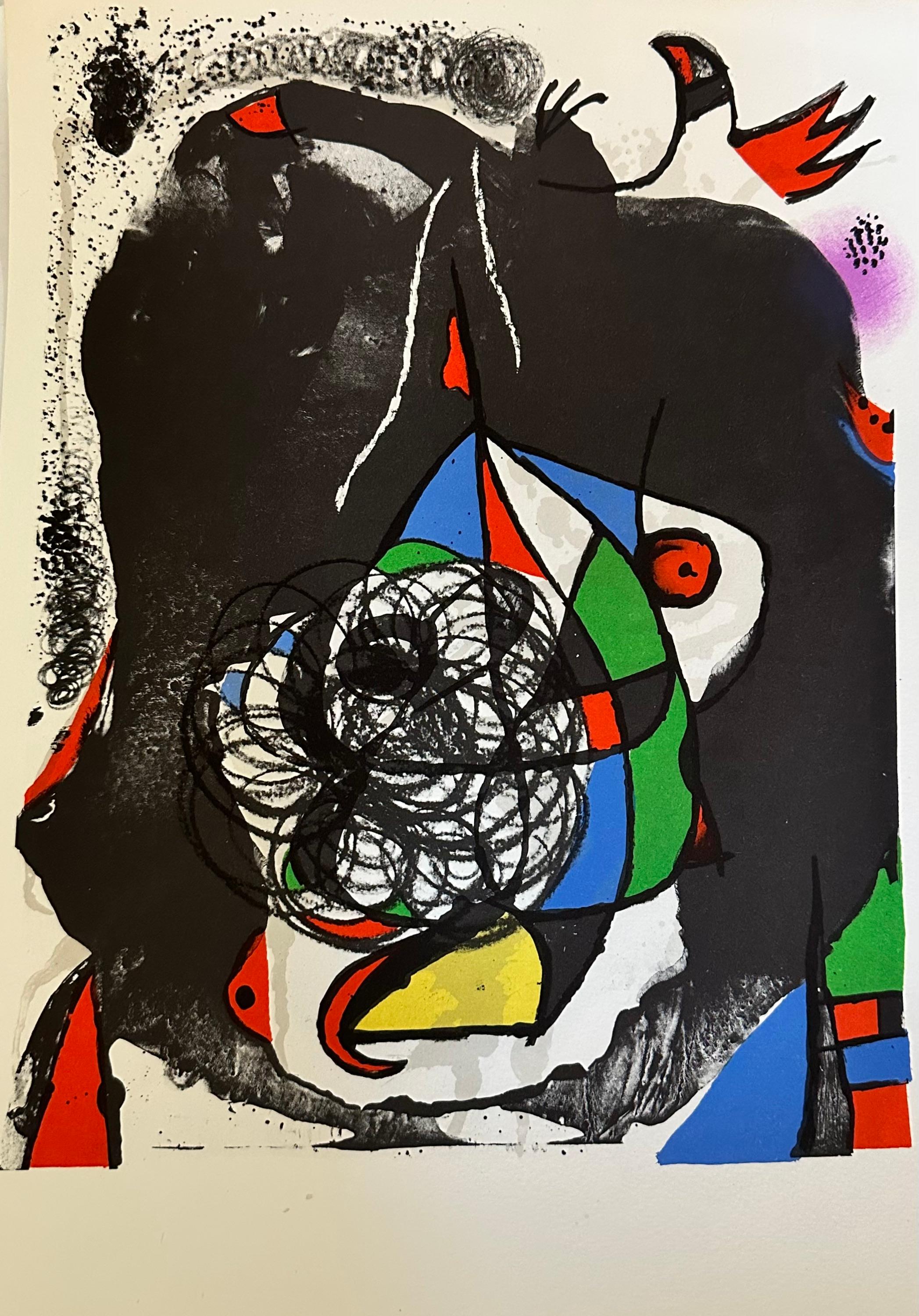 Les Revolutions Sceniques Du XXE Siecle I & II - Print by Joan Miró