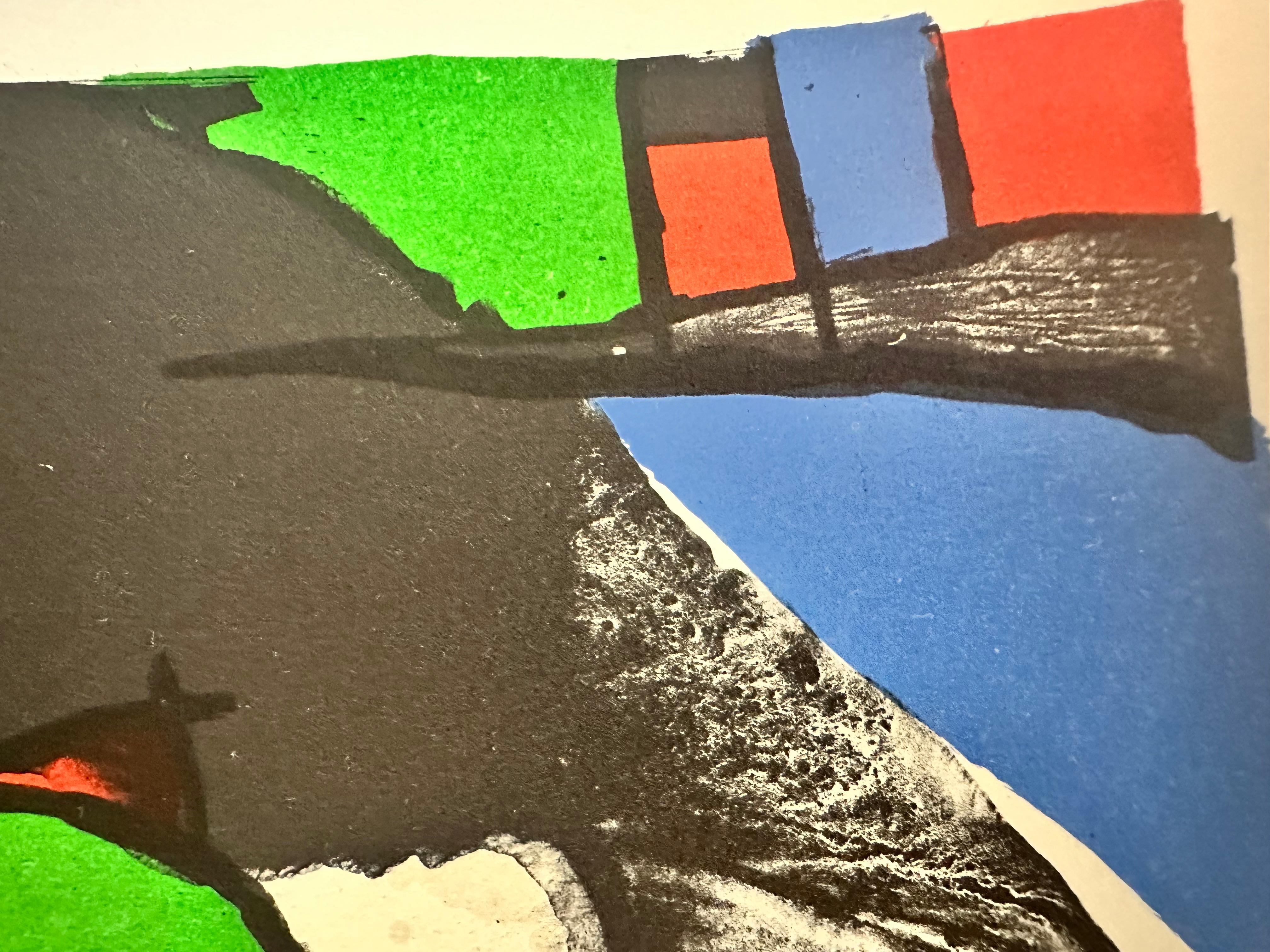 2 Lithographs included

Artist: Joan Miro, Spanish (1893 - 1983)
Title: Les Revolutions Sceniques du XXe Siecle - I & II
(Cramer 207)
Year: 1975
Medium: Lithograph
Image Size: 12 x 10 inches
Size: 14.5 in. x 10 in. (36.83 cm x 25.4 cm)
Printer: Arte