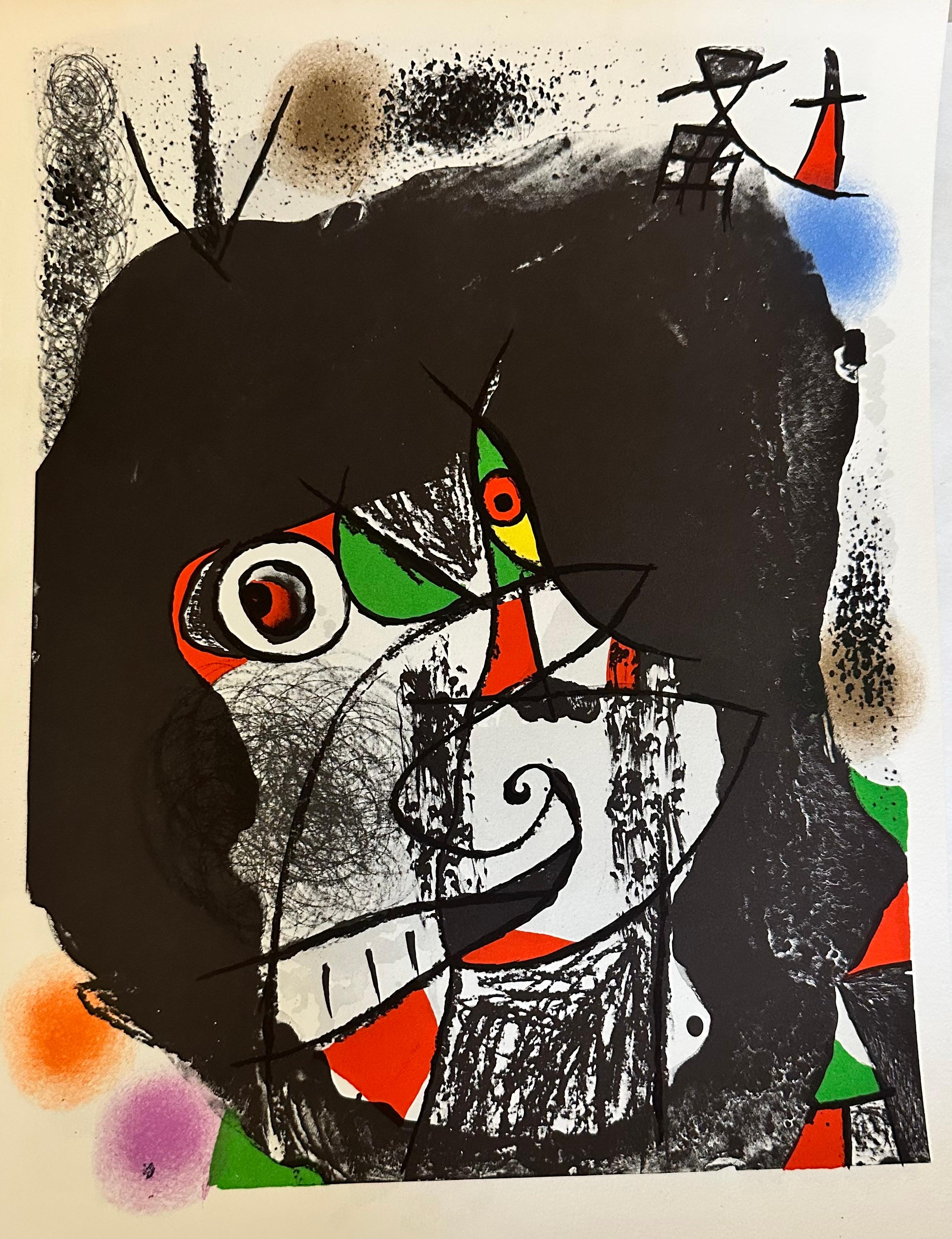 Joan Miró Abstract Print - Les Revolutions Sceniques Du XXE Siecle I & II
