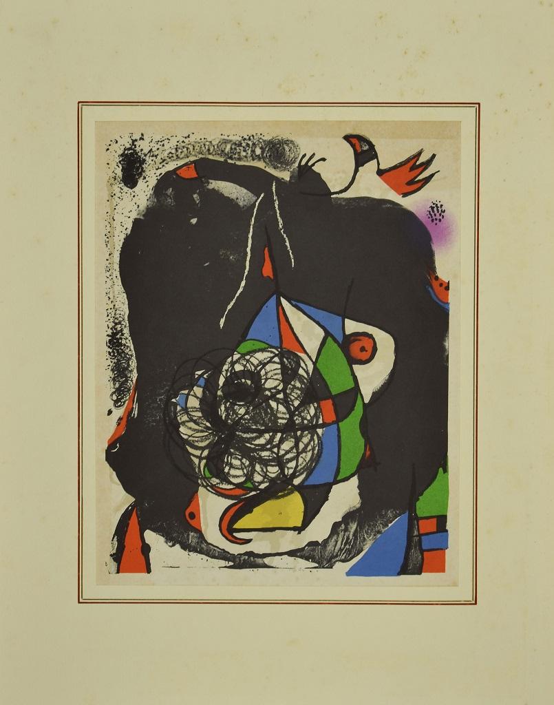 Les Révolutions Scéniques du XXe siècle - Lithograph by Joan Miró -1975