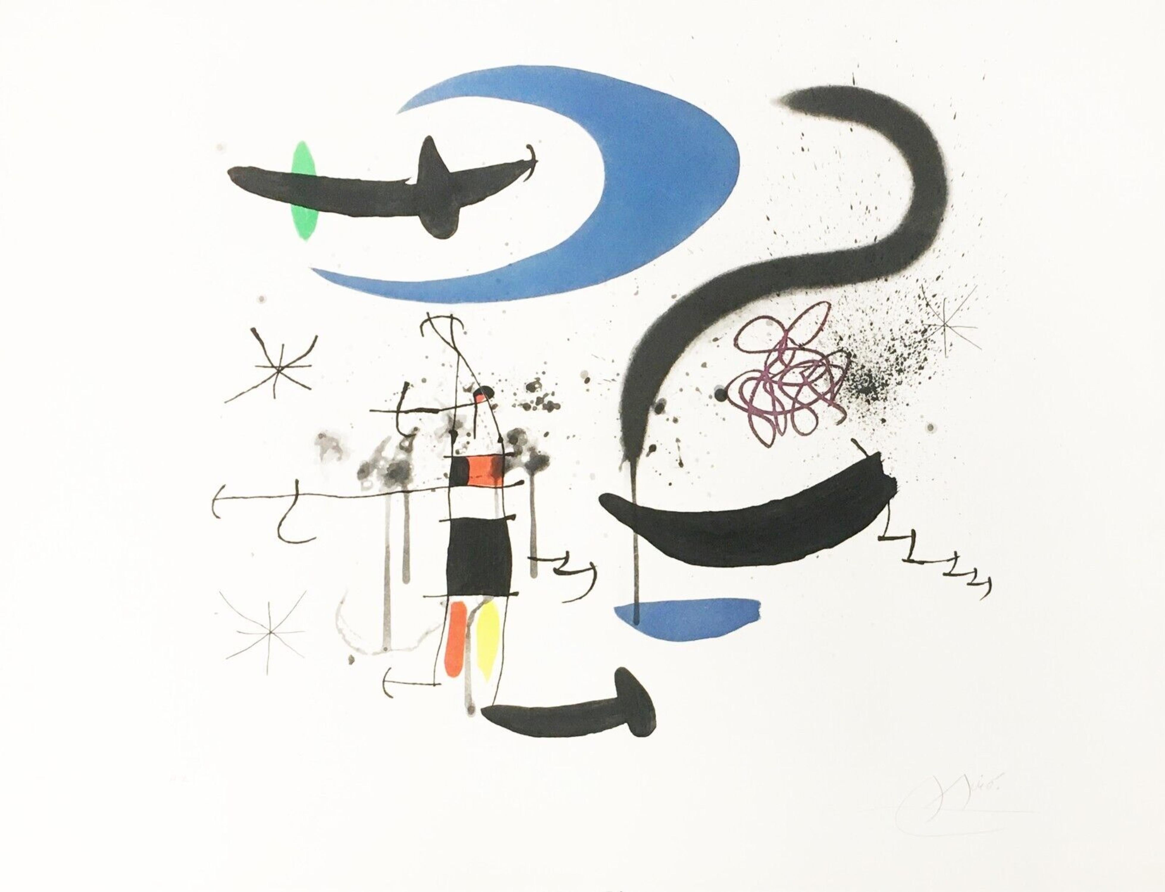 L'escalier de la Nuit - Print by Joan Miró