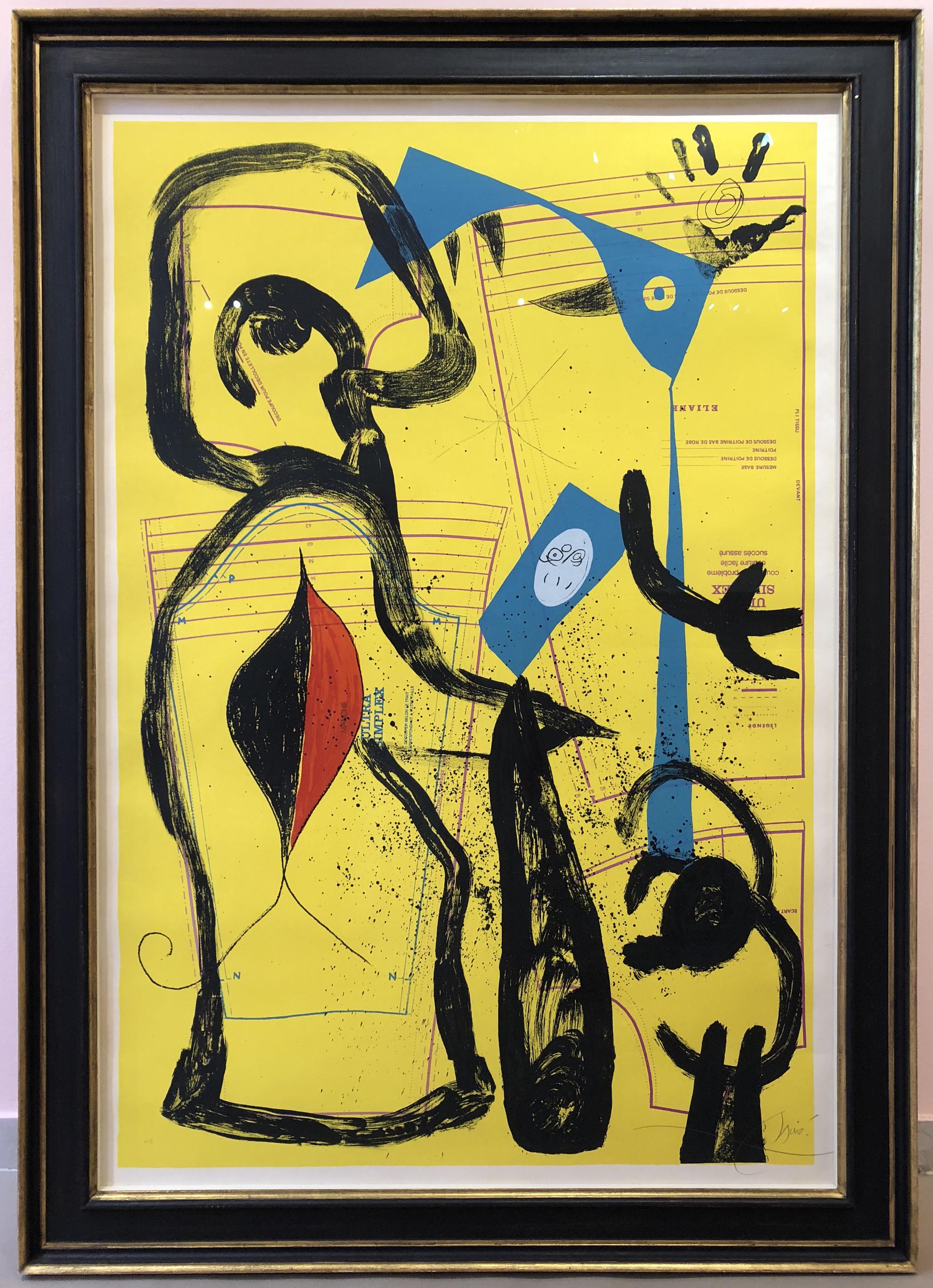 Joan Miró Abstract Print - L'Essayage II
