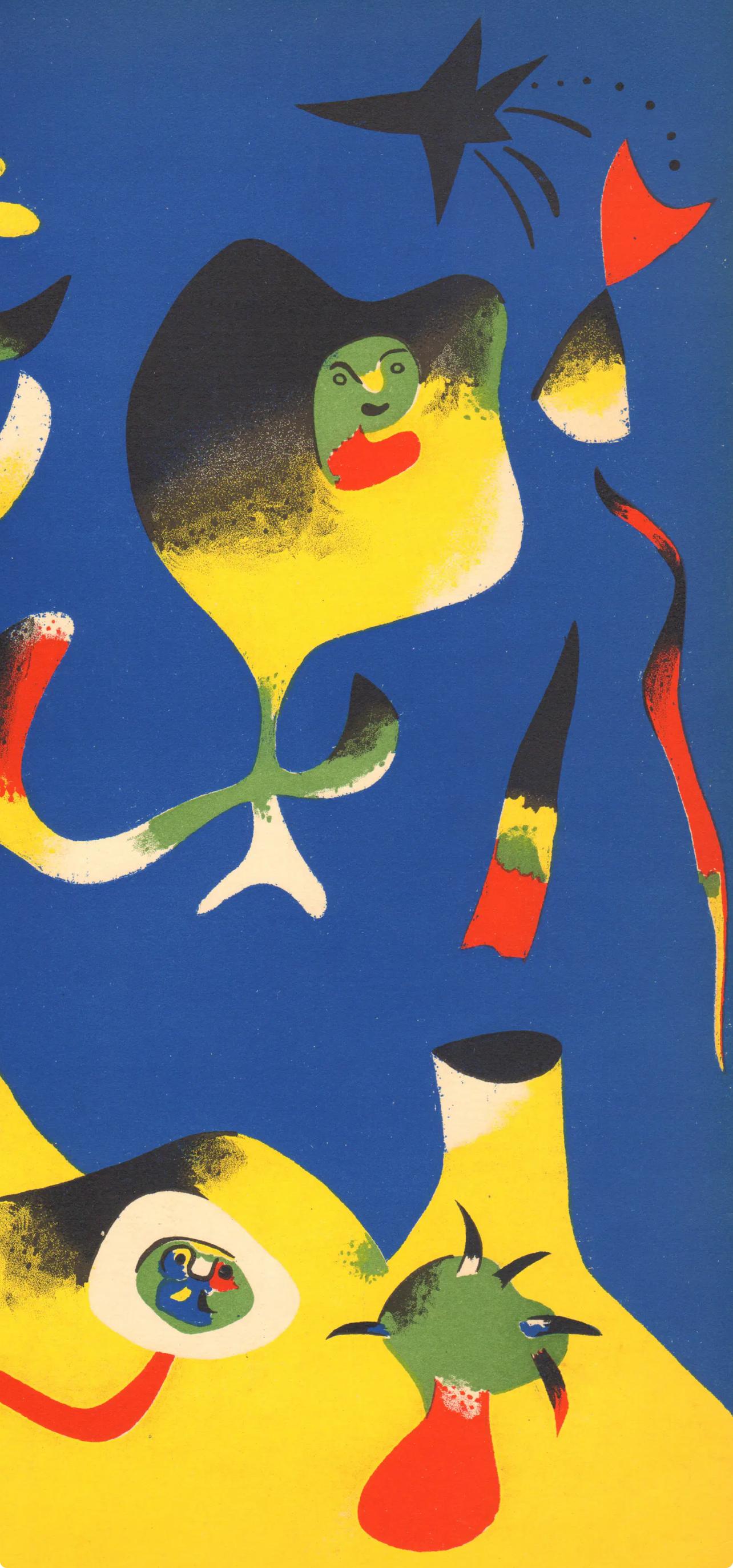 L'Éte (Benhoura 395), Verve: Revue Artistique et Littéraire - Print by Joan Miró