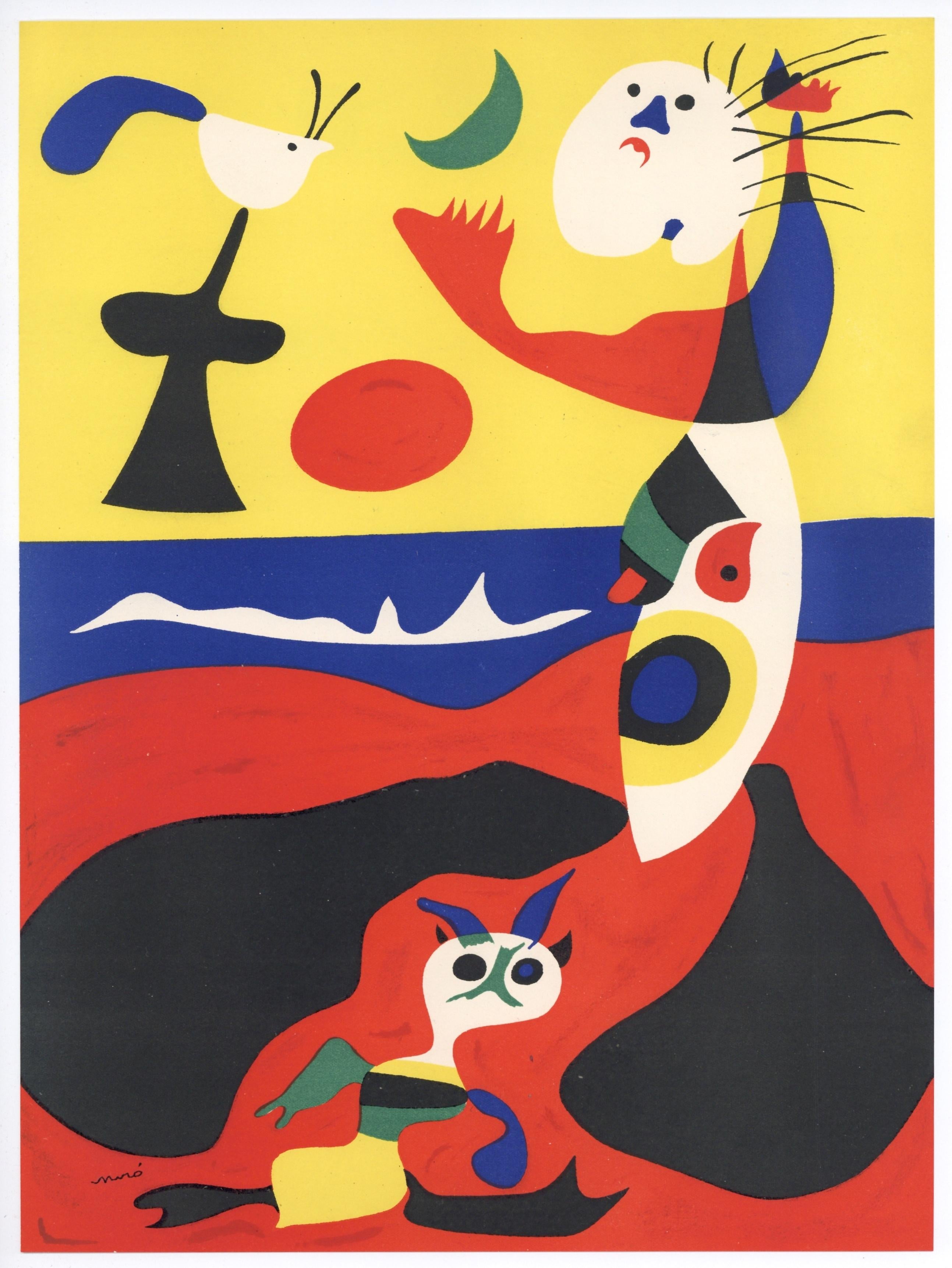 "L'Ete" - Print by Joan Miró