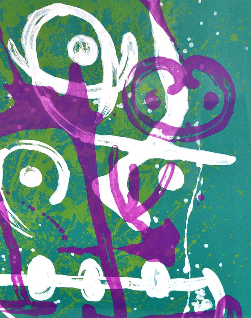 L'Illetré— Vert et Violet 1