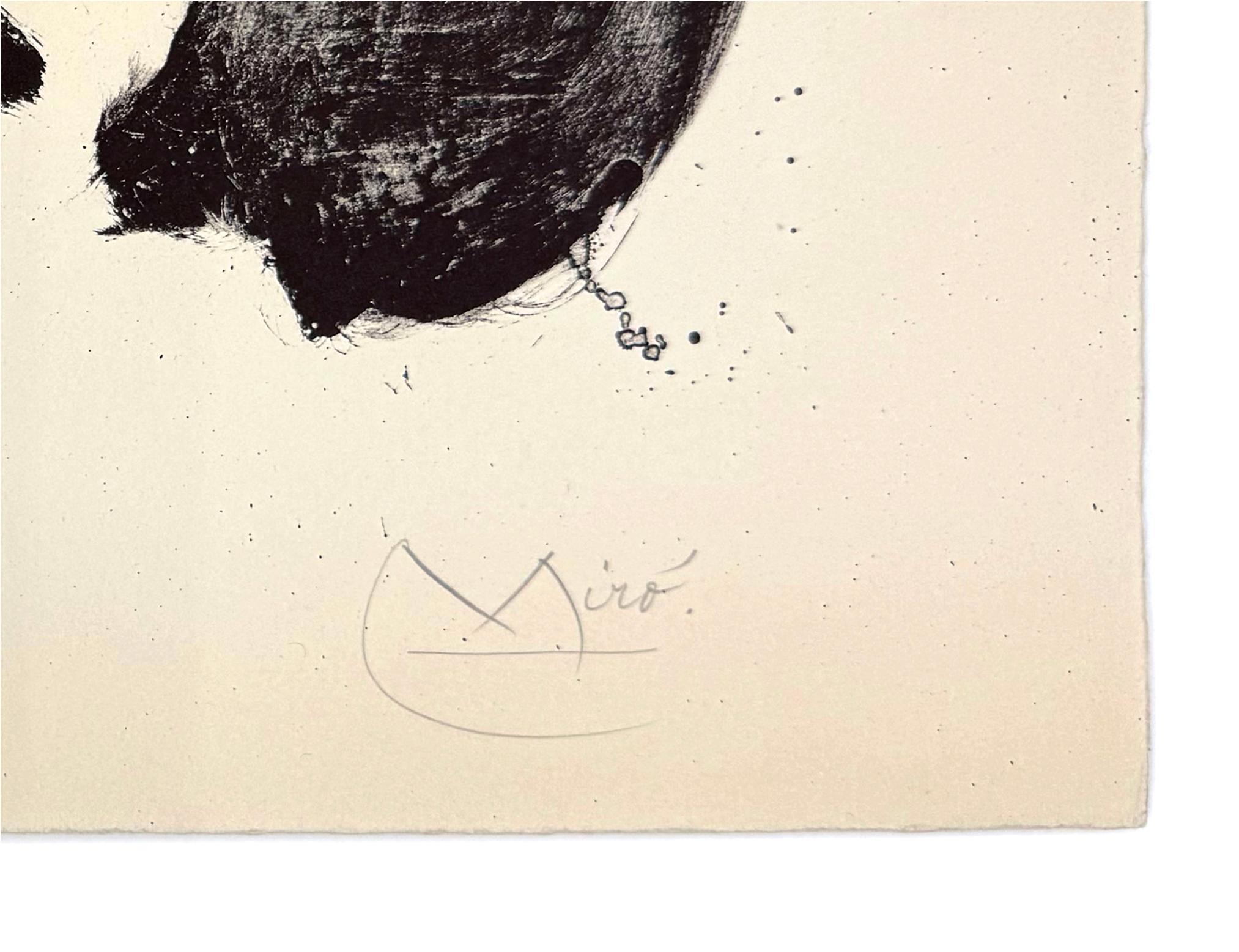 L'Imperatrice (Die Kaiserin), Mourlot 396, handsignierte Lithographie (Surrealismus), Print, von Joan Miró