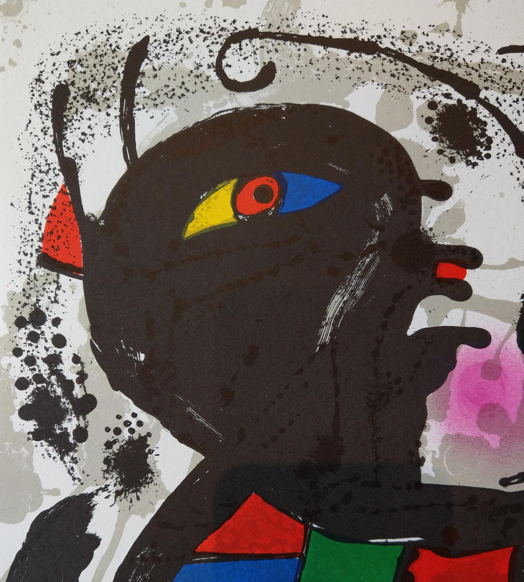 Lithographie V – Band III – Print von Joan Miró