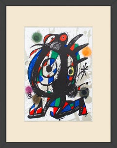 Lithografia Original I Lithografie von Joan Miró, gerahmt, Ausgabe 1975