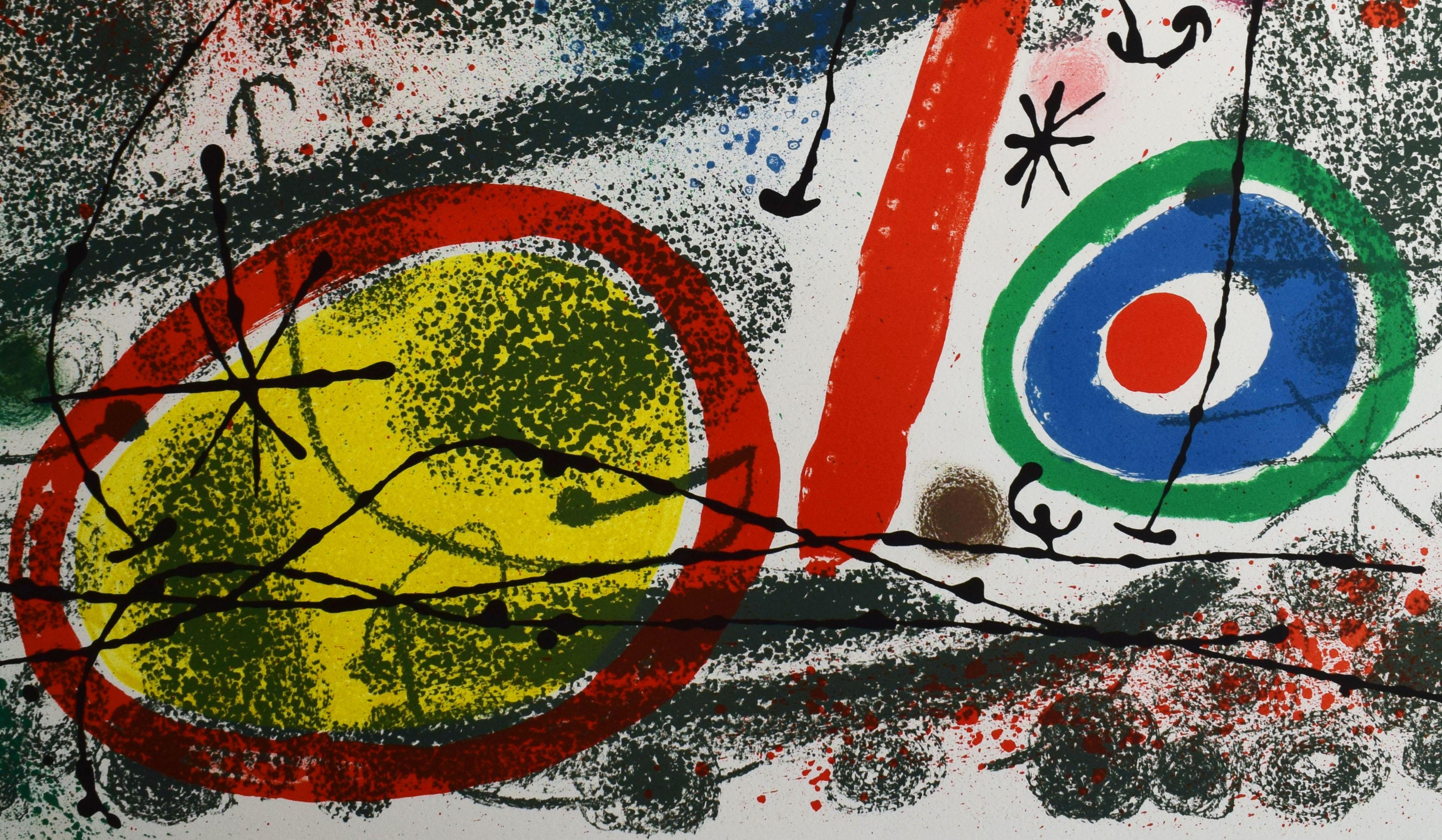Questa litografia originale a colori è firmata a mano a matita dall'artista 