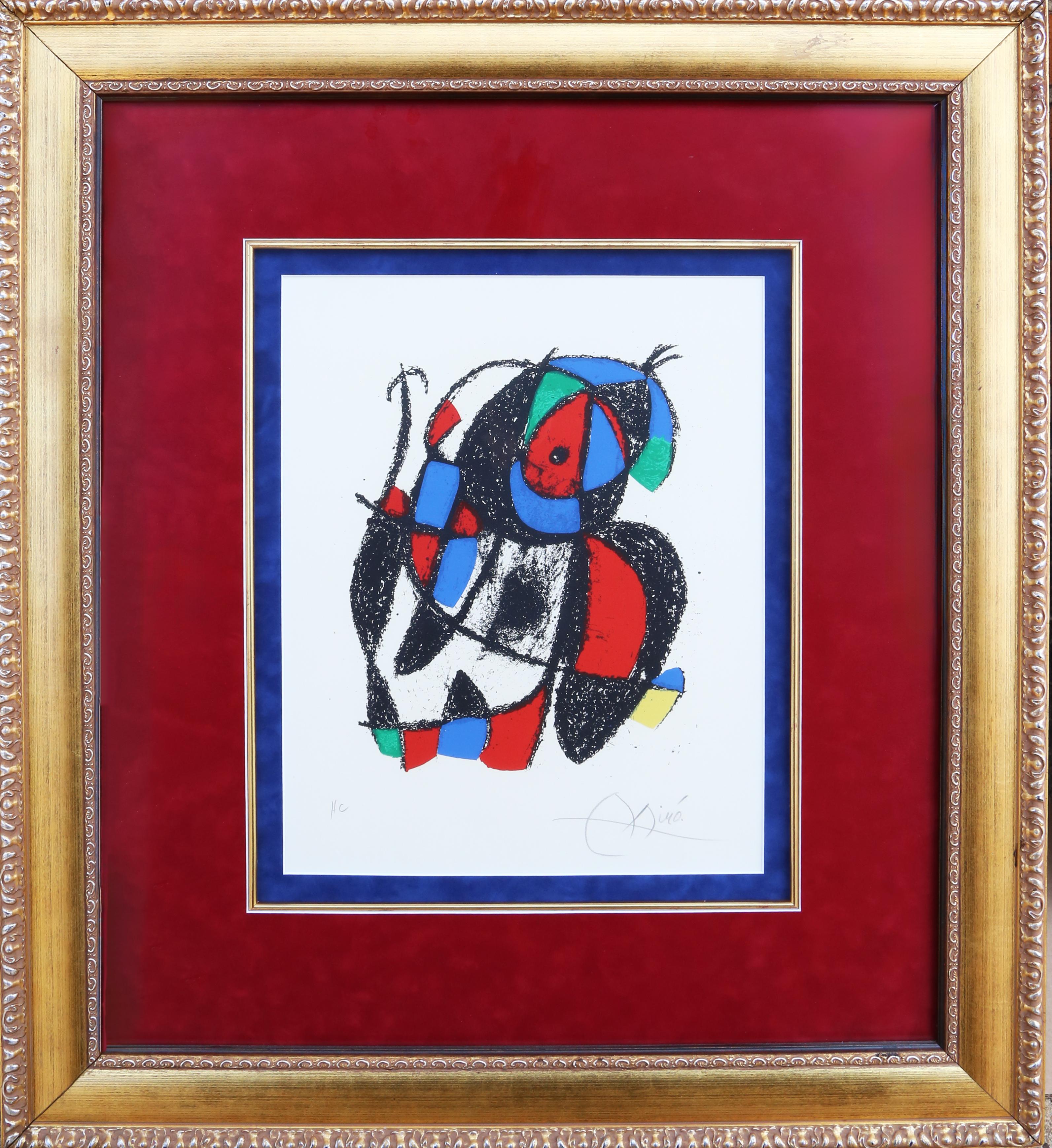 Joan Miró Abstract Print – Lithographie II (1049)
